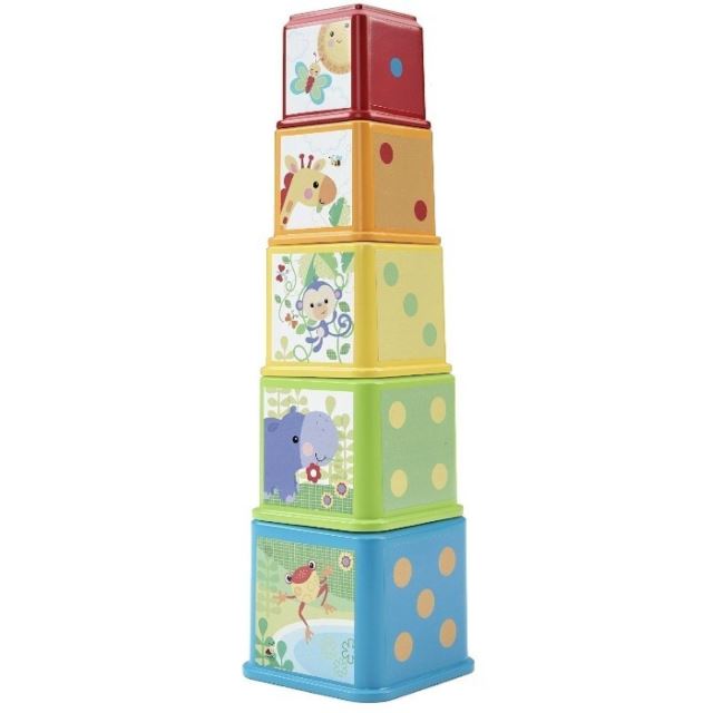 Fisher Price Zvířátková věž, Mattel CDC52