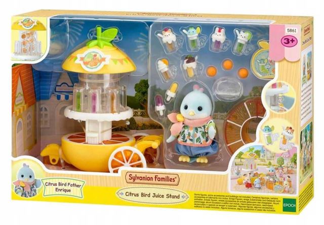 Sylvanian Families 5861 Stánok na výrobu citrusových nápojov