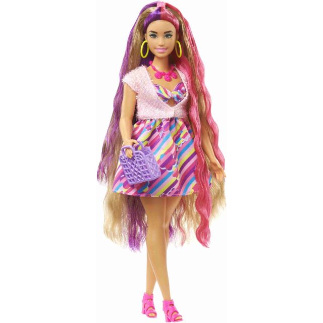 Barbie Totally Hair Fantastické vlasové kreácie kvetinová, Mattel HCM89