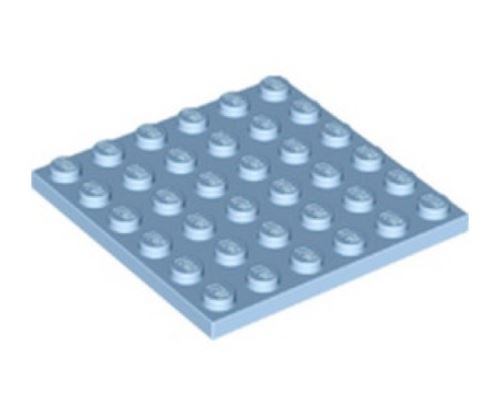 LEGO® 3958 Podložka 6x6 Světle modrá