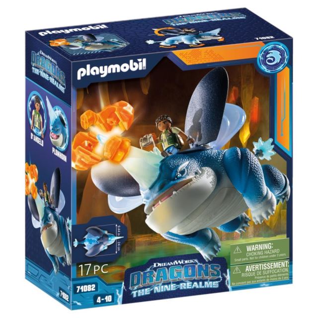 Playmobil 71082 Devět říší Plowhorn & D'Angelo