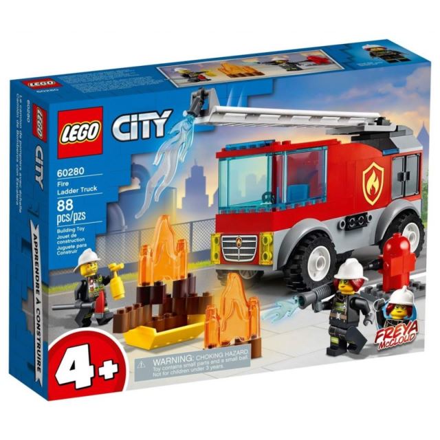 LEGO® CITY 60280 Hasičské auto s žebříkem