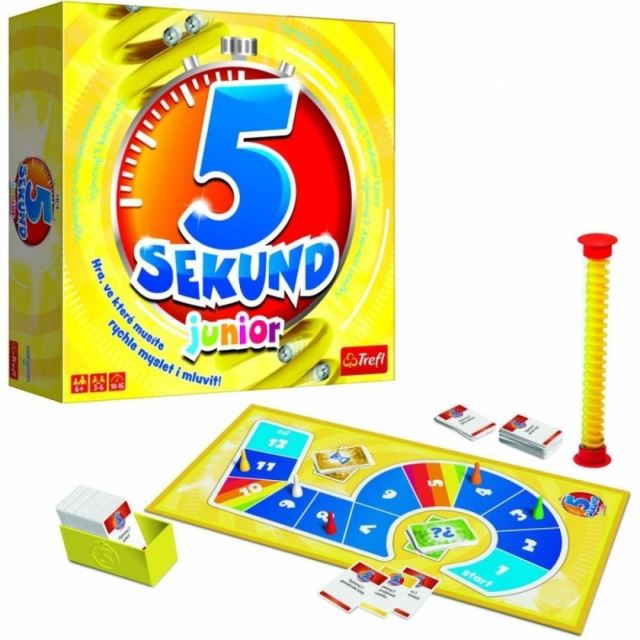 Trefl 5 Sekund junior společenská hra 2v1