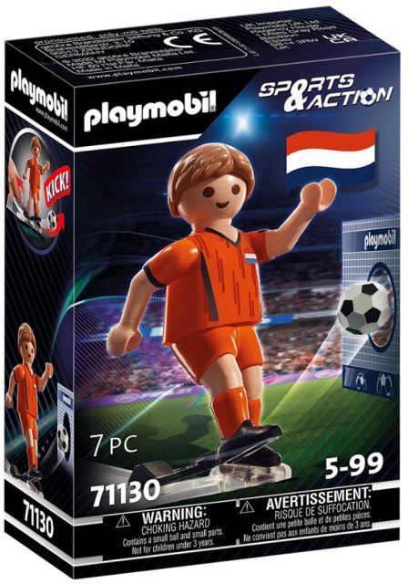 Playmobil 71130 Fotbalista Nizozemska