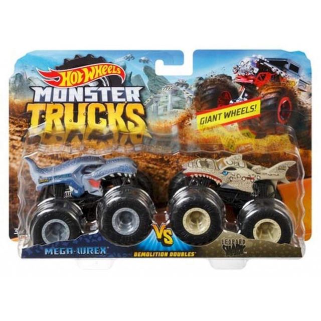 Hot Wheels® Monster Trucks MEGA-WREX vs Leopard Shark, Mattel FYJ65
