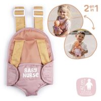 Smoby Baby Nurse Klokanka pre bábiky ružová (2)