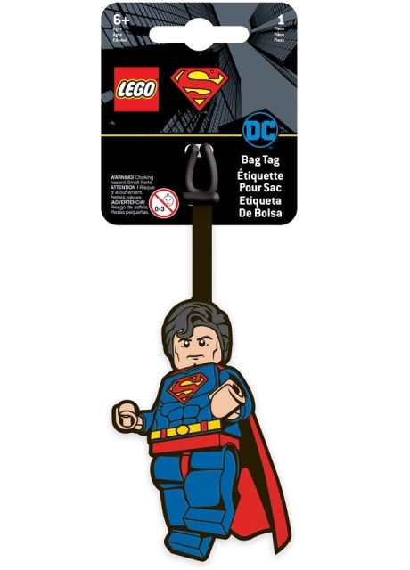 LEGO® DC Super Heroes Jmenovka na zavazadlo - Superman