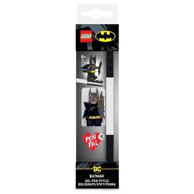 LEGO® DC Super Heroes Batman Gelové pero, černé