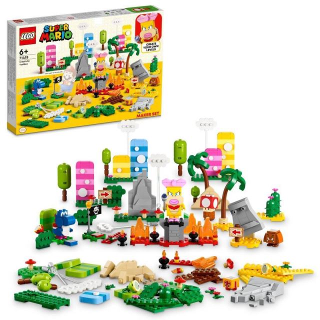 LEGO® Super Mario™ 71418 Set pre tvorcov – tvorivý box