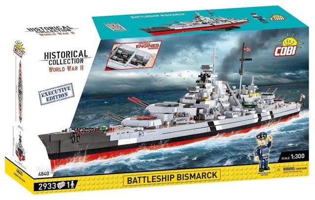 Cobi 4840 Německá bitevní loď Bismarck Executive edition