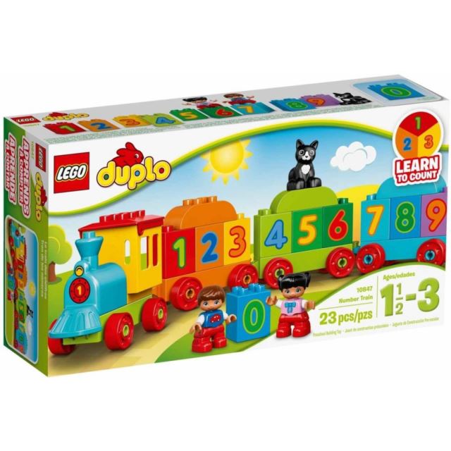 LEGO DUPLO 10847 Vláček s čísly