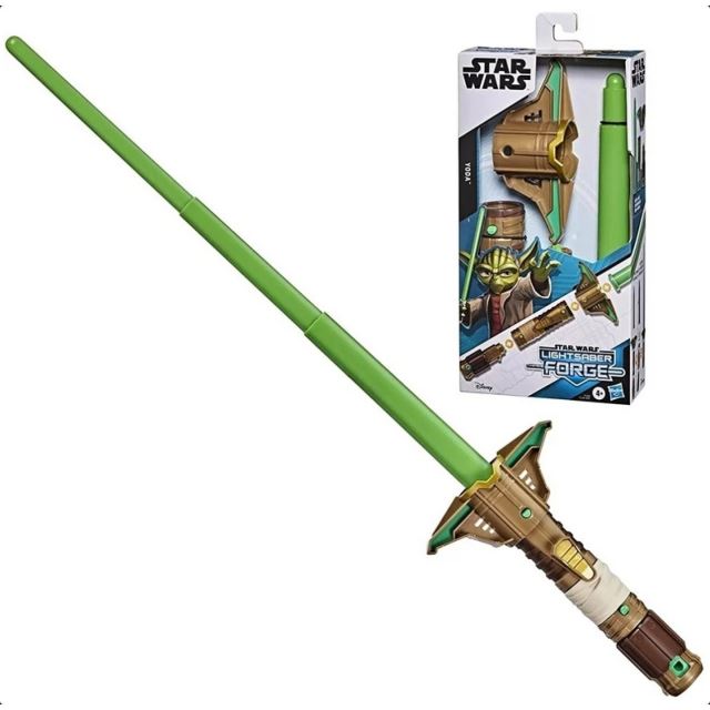 Hasbro Star Wars Rozšiřitelný světelný meč YODA