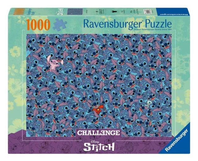 Ravensburger 01265 Challenge Puzzle Stitch 1000 dílků