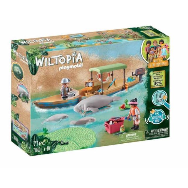 Playmobil® Wiltopia 71010 Výlet člunem za kapustňáky