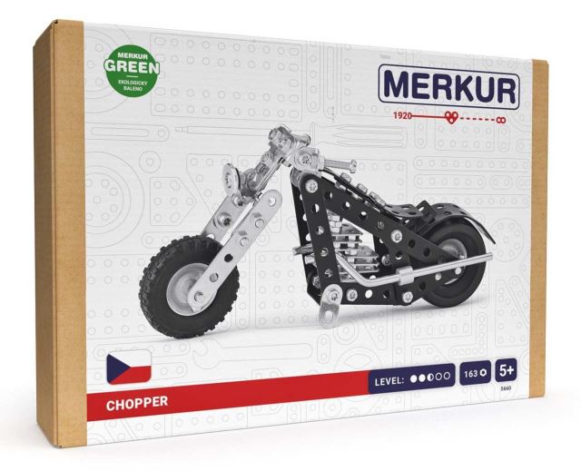 Merkur Chopper, 163 dílků