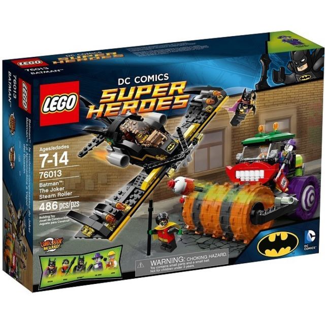 LEGO Super Heroes 76013 BatMan: Jokerův parní válec