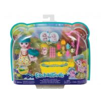 ENCHANTIMALS Petya prasátková a osvěžující koupel, Mattel GJX36 (1)