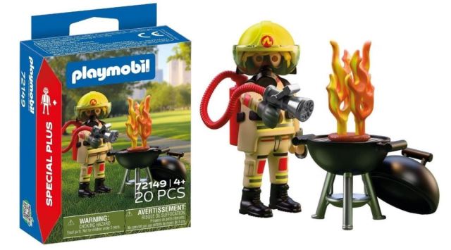 Playmobil 72149 Hasič pri grile