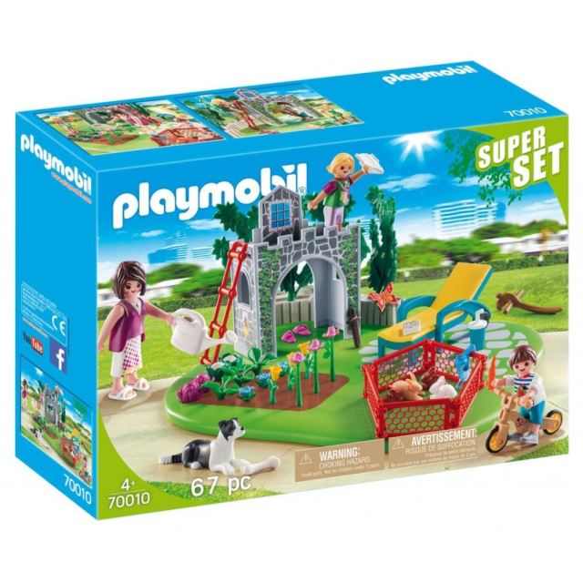 Playmobil 70010 Rodinná zahrada, Superset