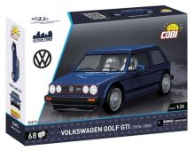COBI 24615 Volkswagen GOLF GTI 1976 modrý 1:35