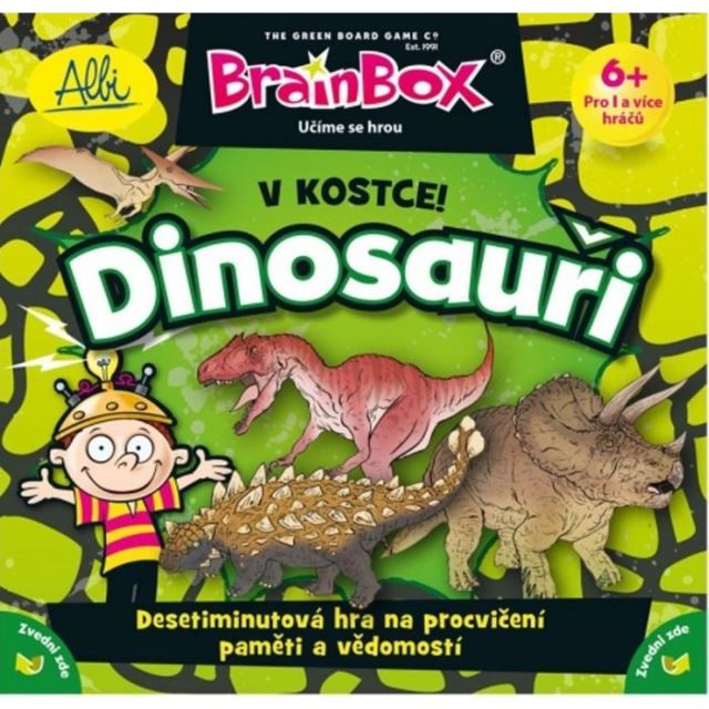 Albi V kostce! Dinosauři 2. vydání, naučná hra