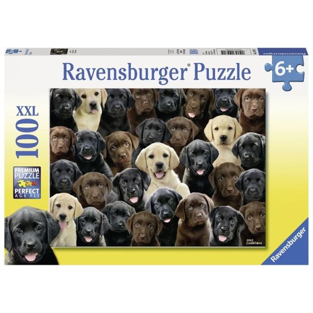 Ravensburger 10971 Puzzle Labradoři XXL 100 dílků
