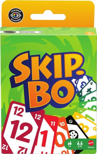 Karty Skip-Bo jsou žolíkové a dokážou hru pořádně zamíchat, proto je využívejte s rozmyslem.