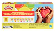 Hasbro Play-Doh modelína sada 8 tub dúhovej farby, G0691 (3)