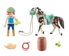 Playmobil 71358 Ellie & Sawdust s westernovým cvičením (1)