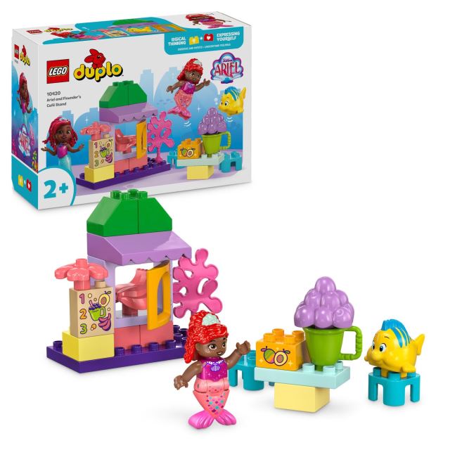 LEGO® DUPLO® 10420 Ariel a Šupinka – stánek s kávou