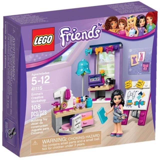 LEGO FRIENDS 41115 Emma a její tvůrčí dílna