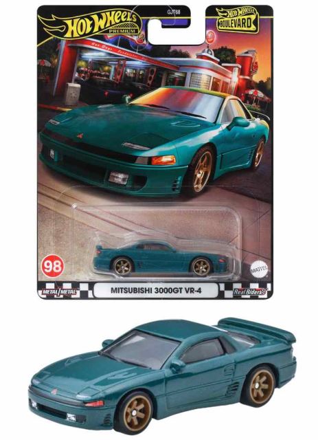 Hot Wheels BOULEVARD MITSUBISHI 3000GT VR-4, Mattel HRT68