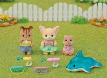 Sylvanian Families 5749 - 3 kamaráti zo škôlky v bazéne (3)