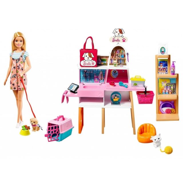 Barbie Butik pro mazlíčky, Mattel GRG90