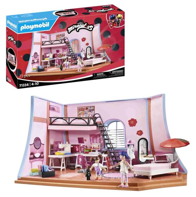 Playmobil 71334 Kouzelná Beruška a Černý kocour: Marinettino podkroví