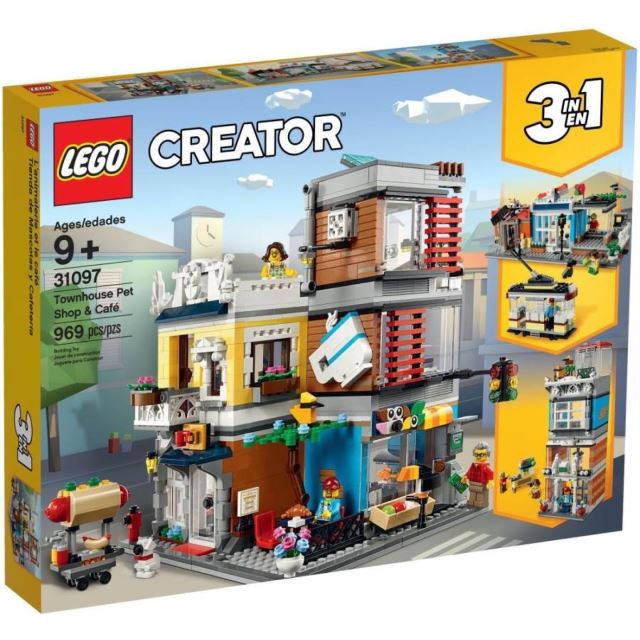 LEGO CREATOR 31097 Zverimex s kavárnou