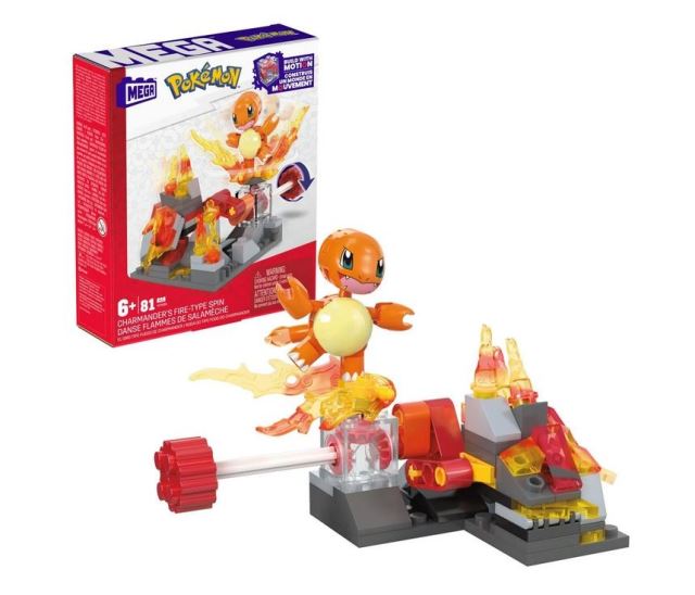 Mattel Mega Construx HTH86 Pokémon™ Charmanderov ohnivý útok