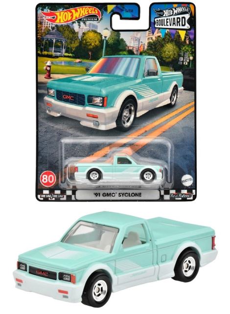 Mattel Hot Wheels BOULEVARD '91 GMC SYCLONE, HKF24