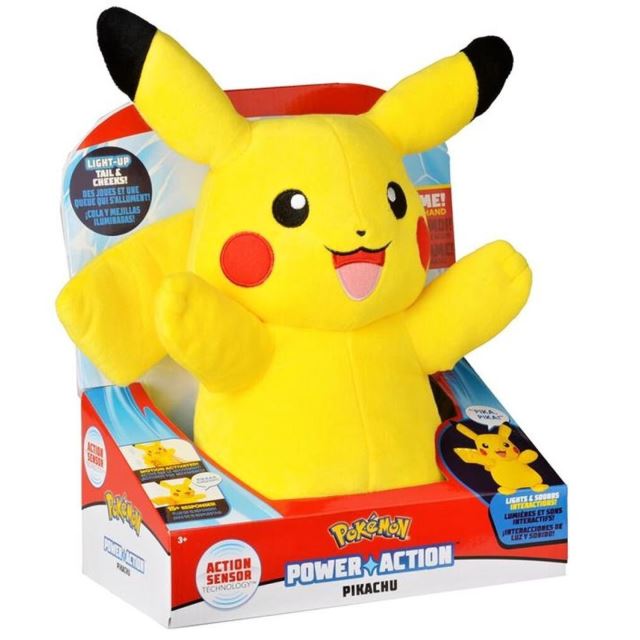Pokémon Power Action Pikachu interaktívny plyš