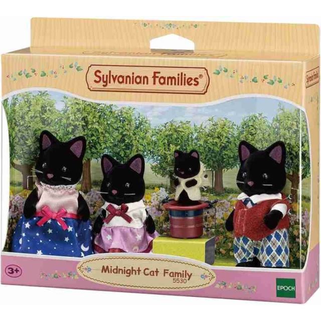 Sylvanian Families 5530 Rodina půlnočních koček