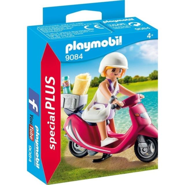Playmobil 9084 Dívka na skútru