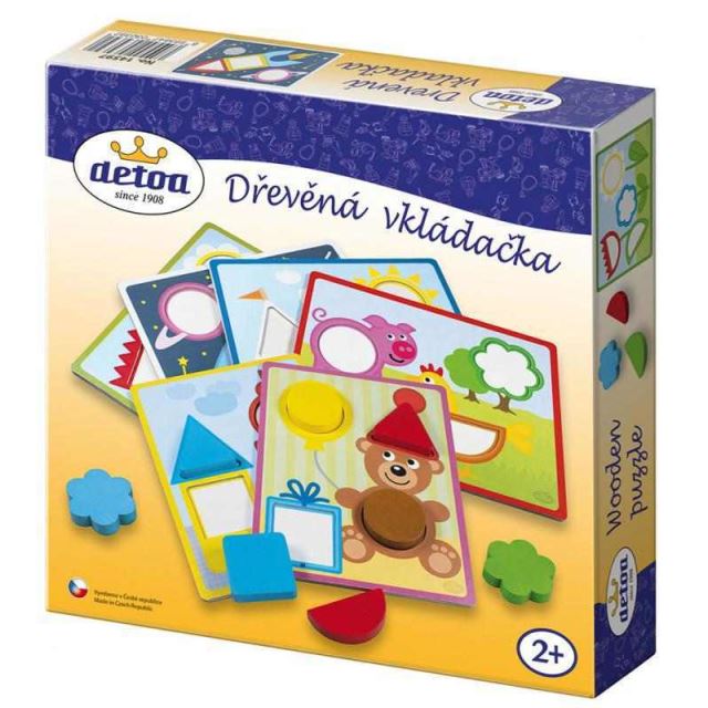 Detoa Drevená vkladačka