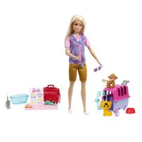 Mattel Barbie bábika zachraňuje zvieratká, blondínka, HRG50 (4)