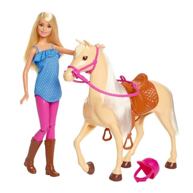 Barbie Panenka s koněm, Mattel FXH13