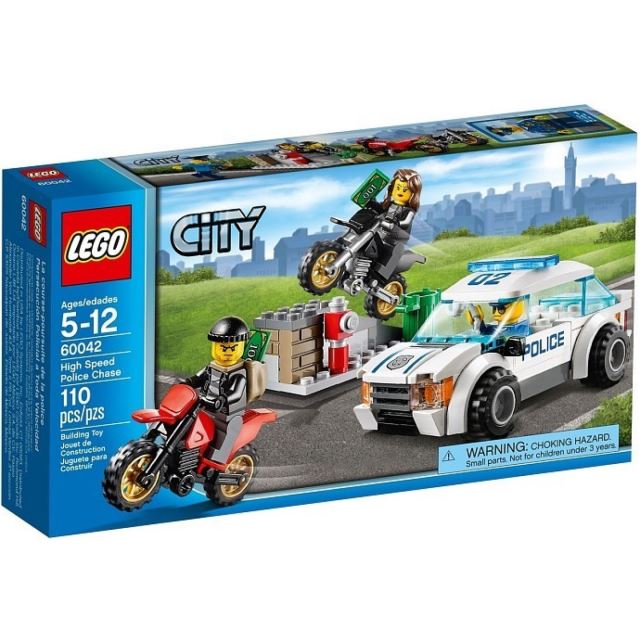 LEGO CITY 60042 Rychlá policejní honička