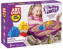 ART CRAFT kinetický písek hrad 600gr