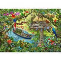Ravensburger 12924 Exit Puzzle: Džungle 368 dílků (1)