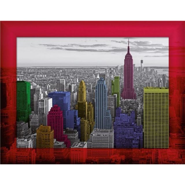 Ravensburger 14894 Puzzle New York Panorama 500 dílků, kompletní sada na zeď