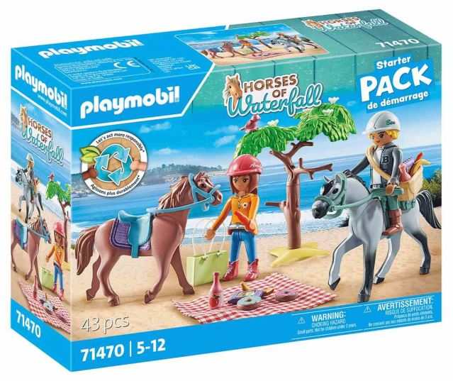 Playmobil 71470 Jazda na koni s Ameliou a Benom na pláži