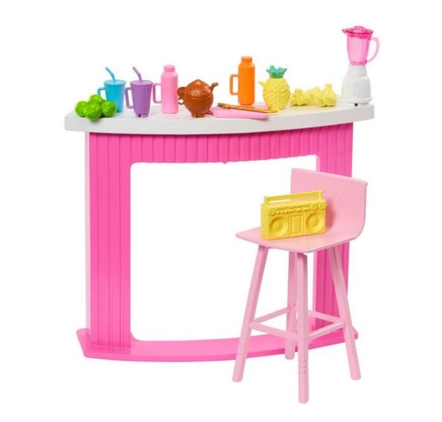 Mattel Barbie® Herná sada na pláž Koktailový bar, HPT54